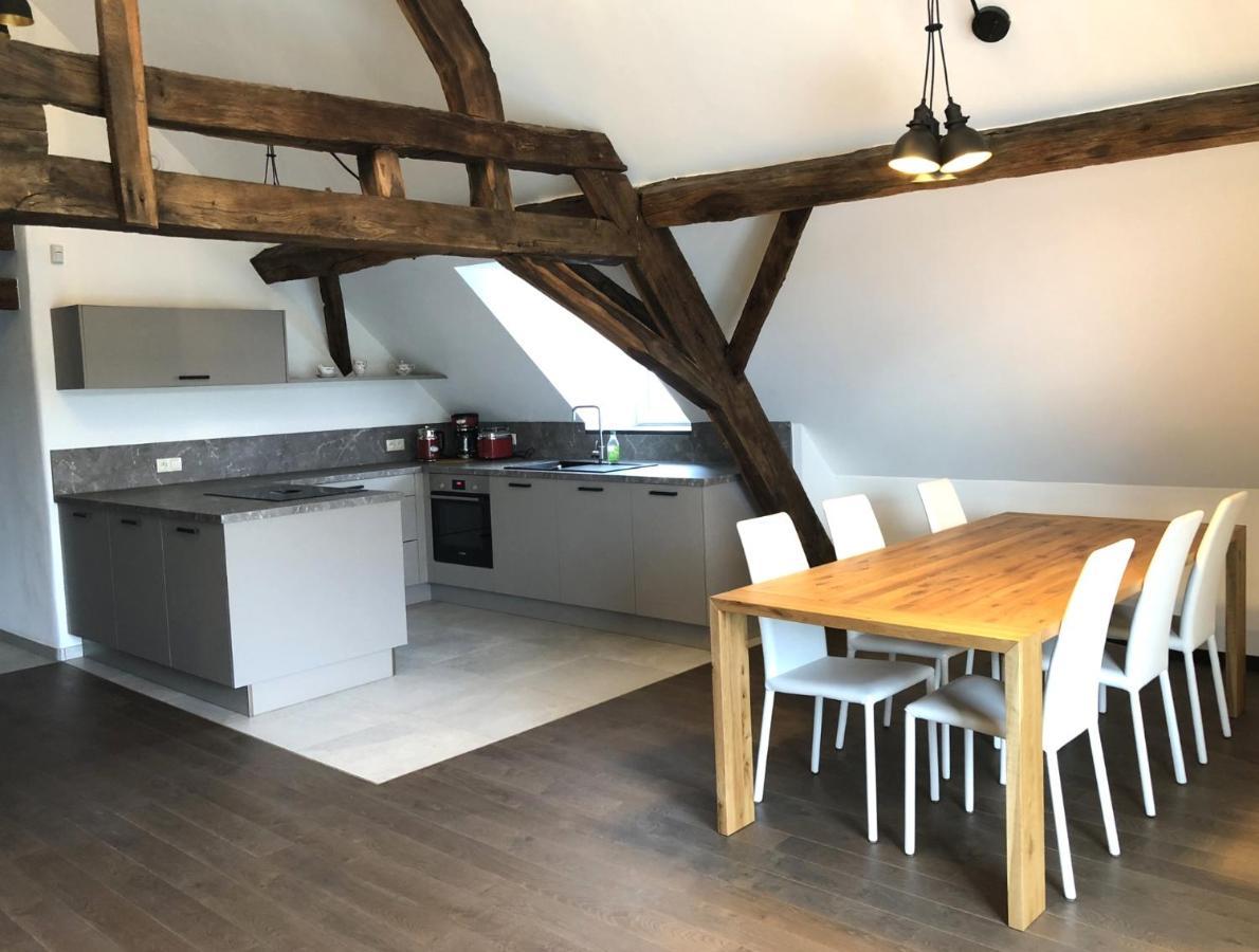 Postrelais Ardennes "Belle-Vue" Lejlighed Burg Reuland Eksteriør billede