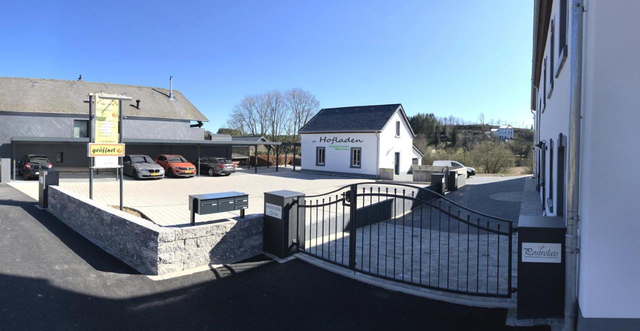 Postrelais Ardennes "Belle-Vue" Lejlighed Burg Reuland Eksteriør billede